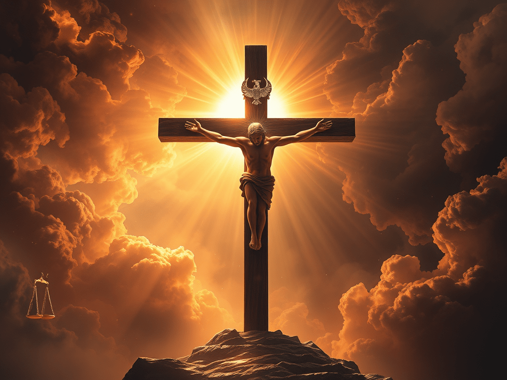 Justice and Mercy Kissed at the&nbsp;Cross